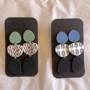 Brand new Earrings set of two! Shipping discount